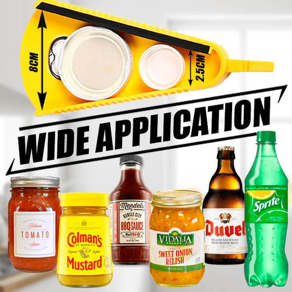 Super labor-saving bottle opener
