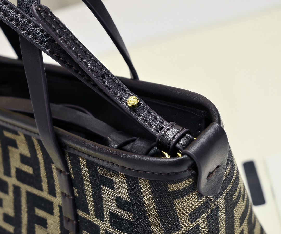 FENDI Monogram Roll Mini Vegetable Basket 7723