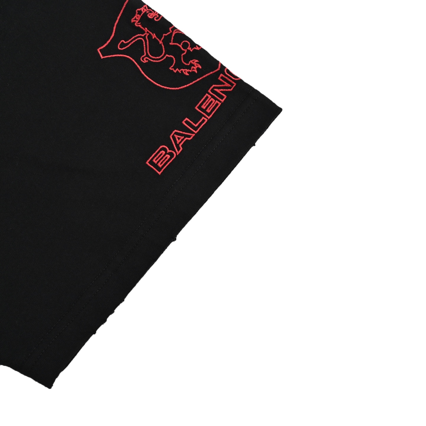 Balenciaga 25ss Manchester United embroidered short sleeve