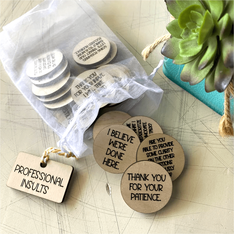 Professional Insults Tokens