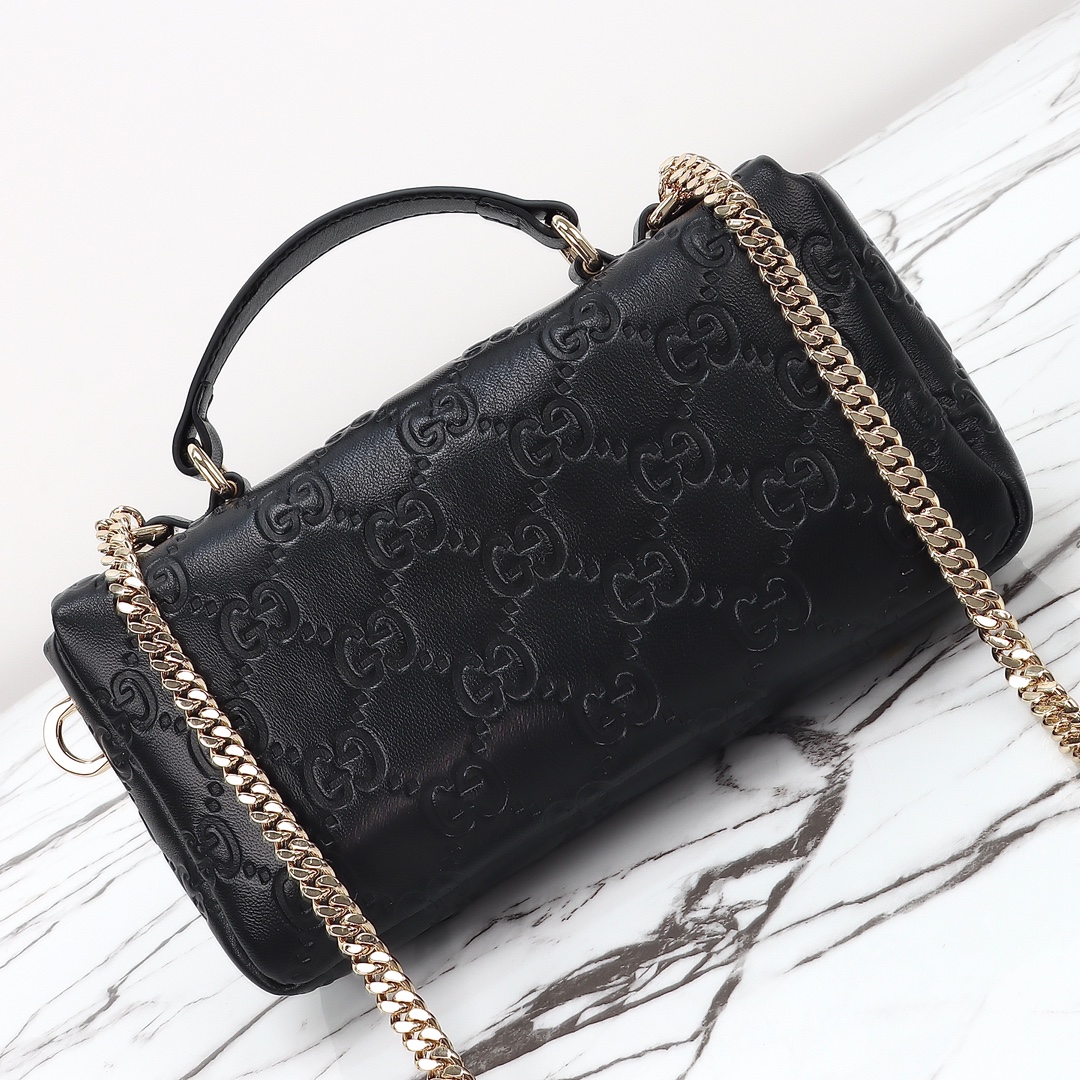 Gucci GG Milano small top handle bag 806017 AAD5U 1000