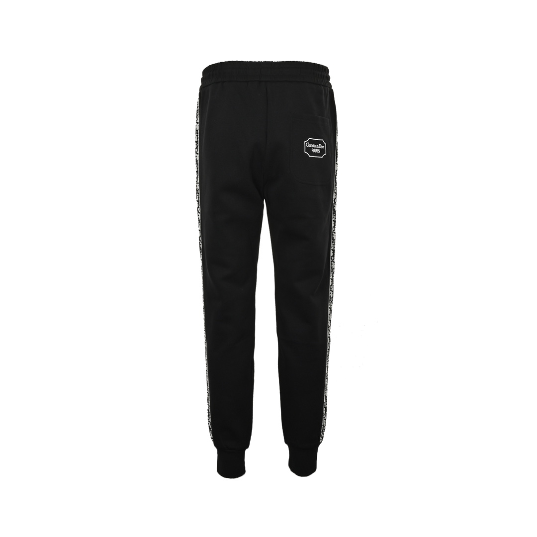 Dior 24Fw embroidered CD ribbon trousers