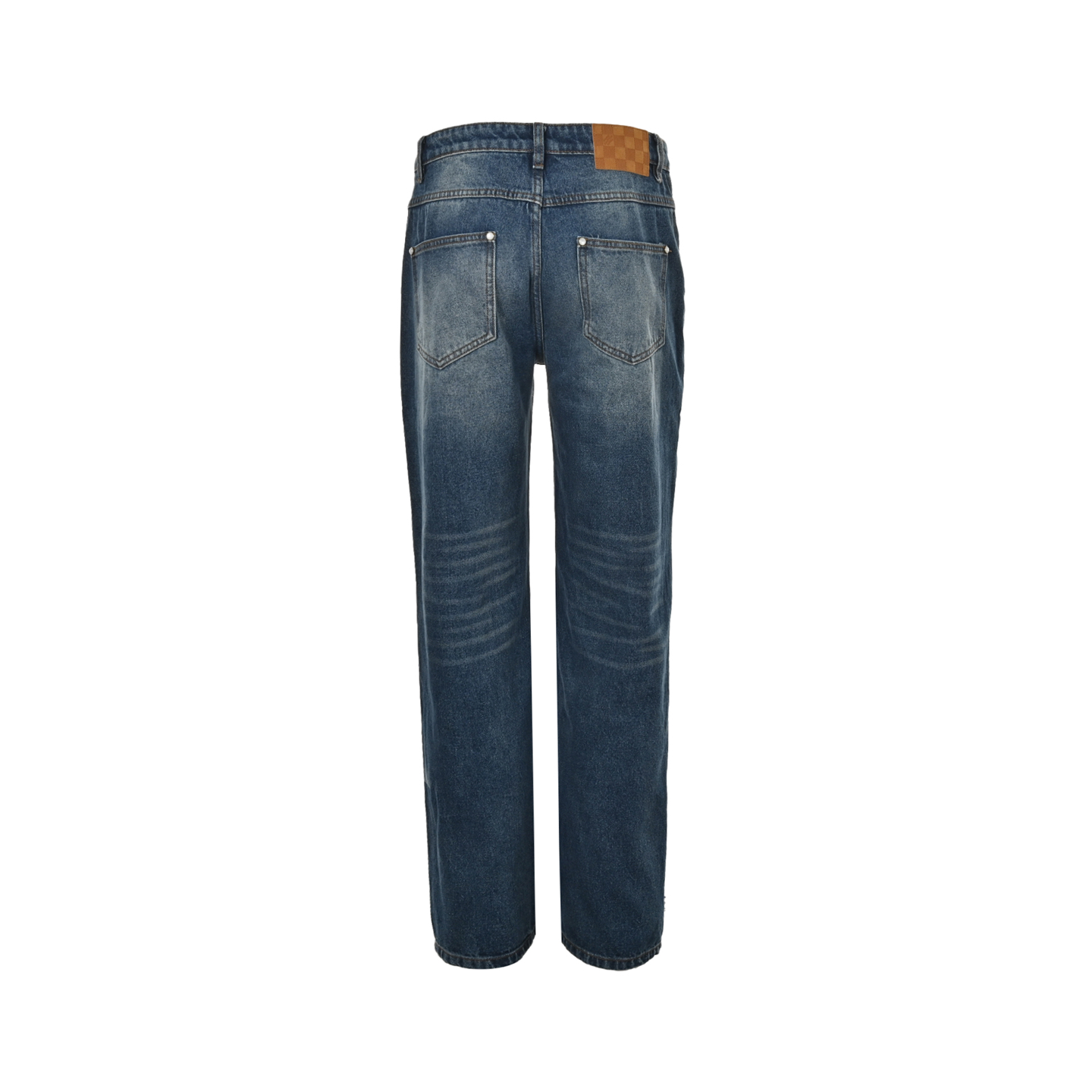 Louis Vuitton 24Fw sun-faded washed denim jacket