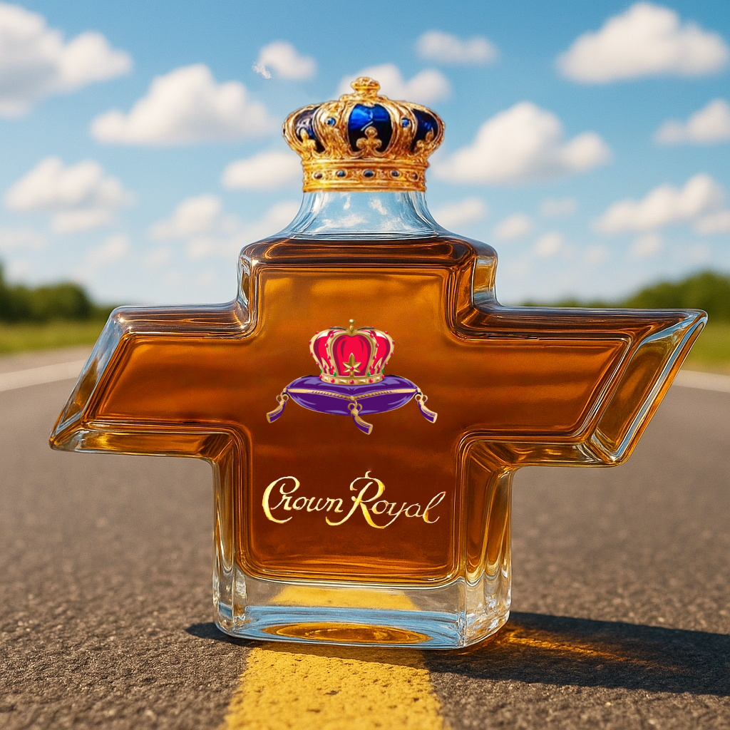 Chevrolet Whiskey Bottle