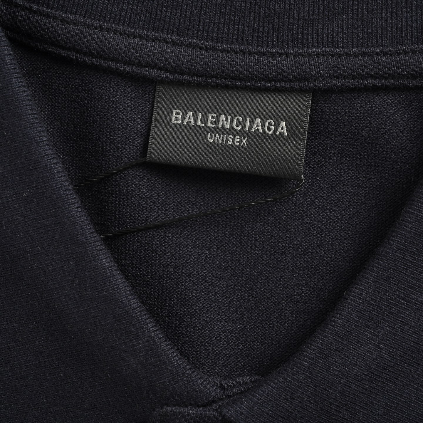 Balenciaga 25ss lock logo embroidered Polo short sleeve