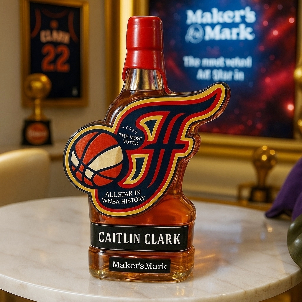 Caitlin Clark 2025 All-Star Captain Commemorative Bottle