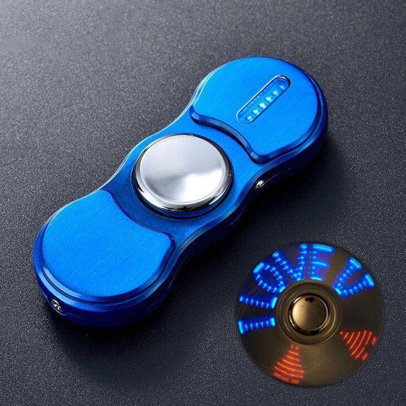 Fingertip gyro lighter multifunctional rechargeable new laser