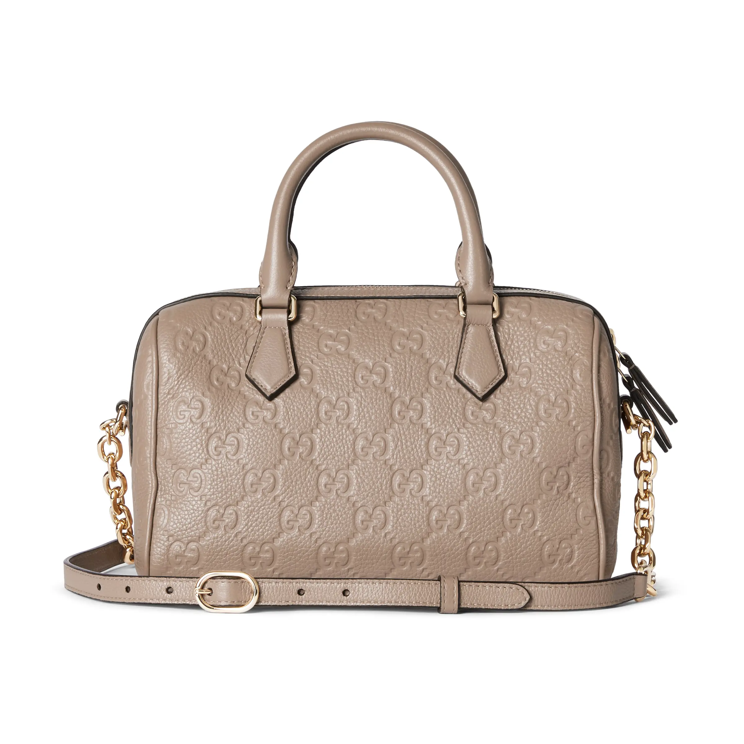Gucci GG Emblem Medium Boston Bag‎815255 AAEEM 1000