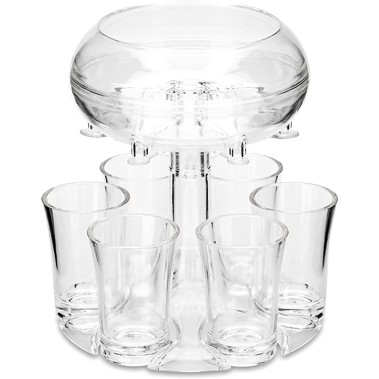 🌼🍷 6 Shot Glass Dispenser and Holder