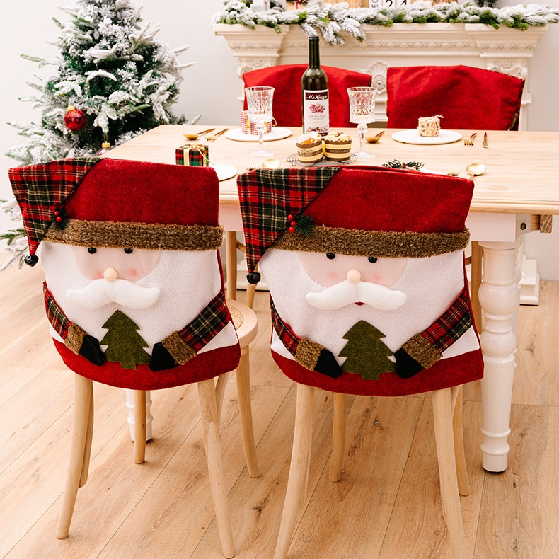 🎄Early Christmas Sale 49% OFF🎄Christmas Themed Handmade Knit Chair Covers