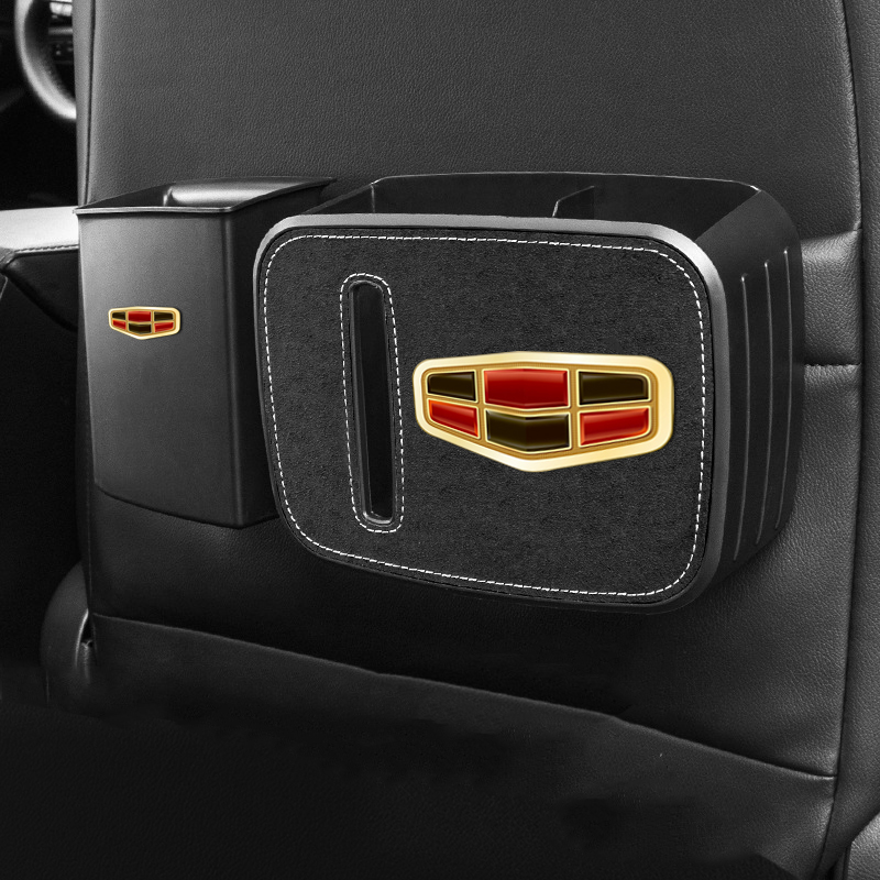 Car Multi-Compartment Garbage Storage Box