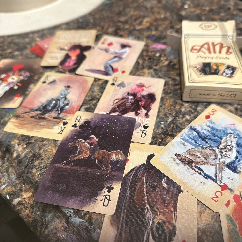 Classic Western Art Playing Cards