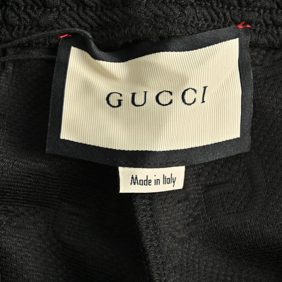 Gucci Double G jacquard webbing trousers