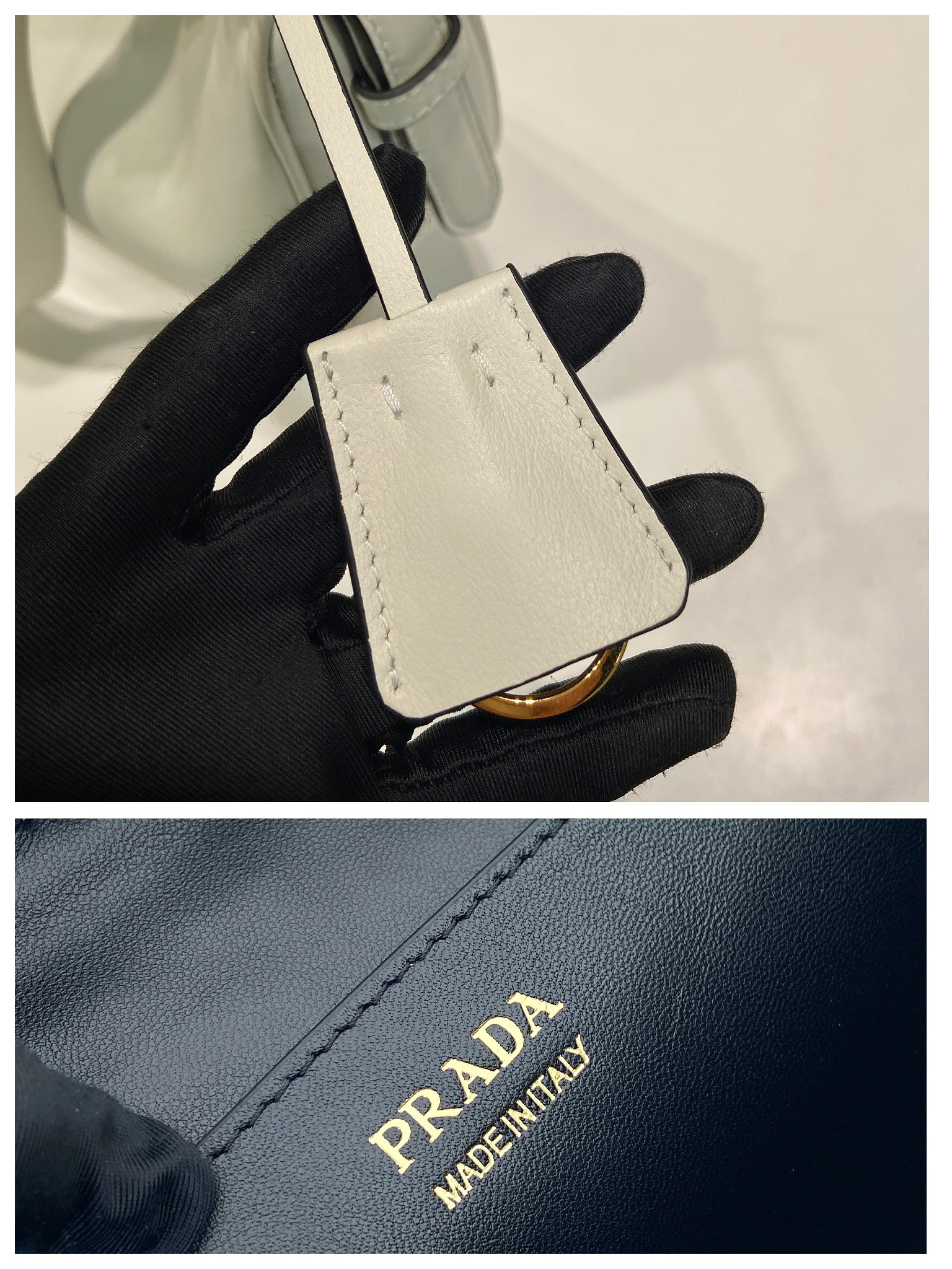 Prada Crescent Underarm Bag 1BC255