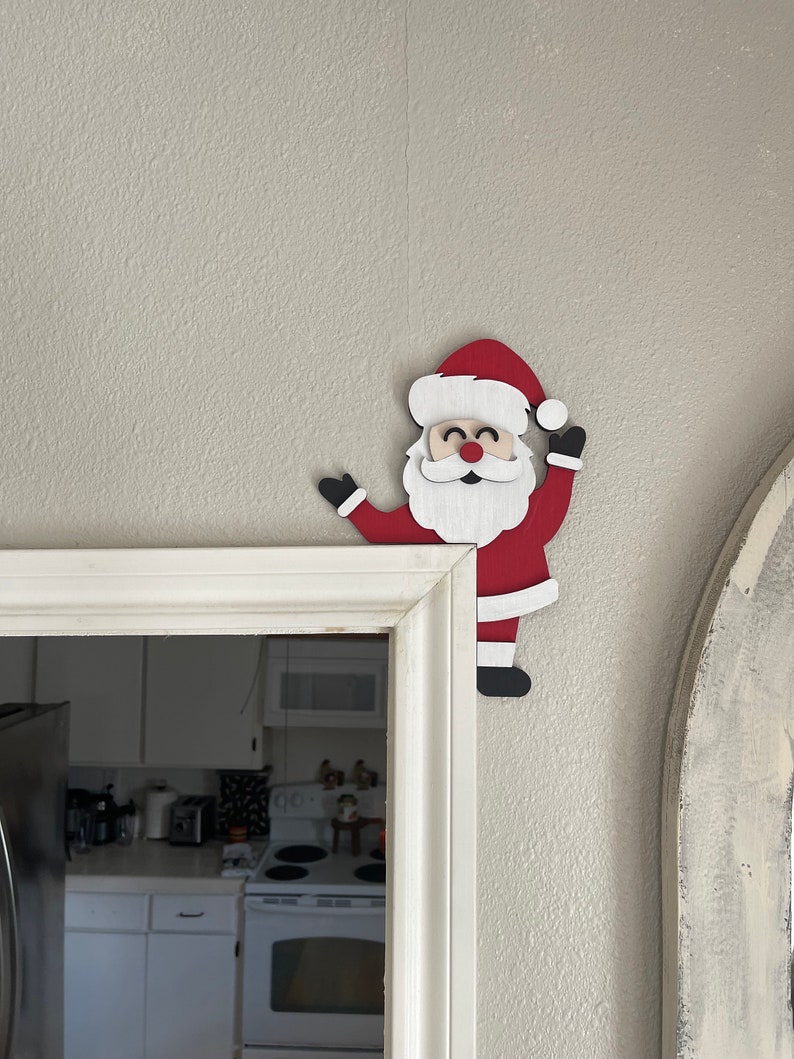 ON SALE🎅Christmas Funny Corner Sign Top Door Frame Ornament