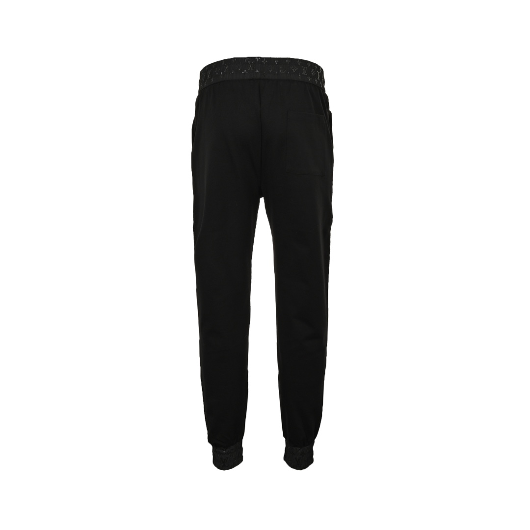Louis Vuitton catwalk trousers with embroidered logo