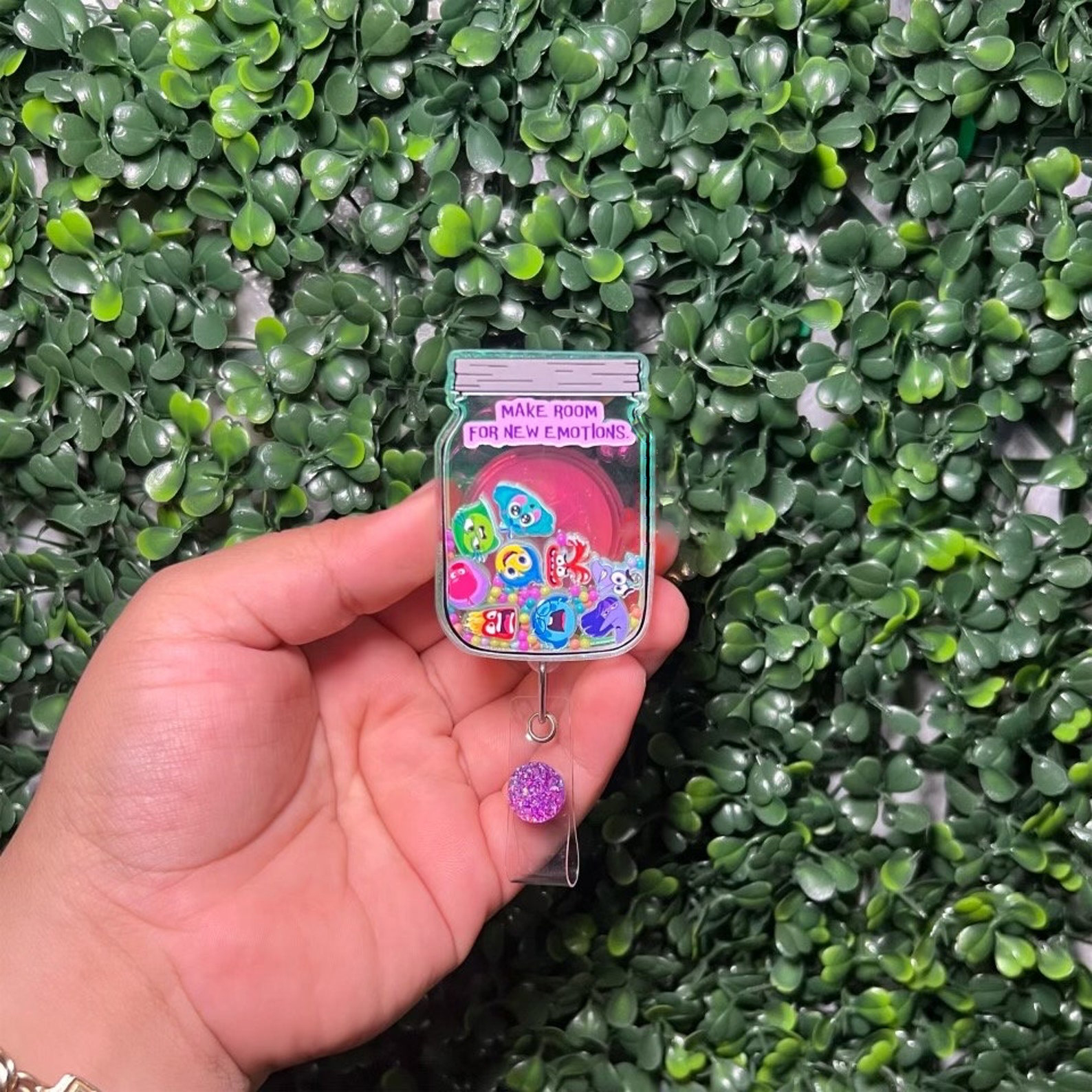 Inside Out Badge Reel | Express your colourful side