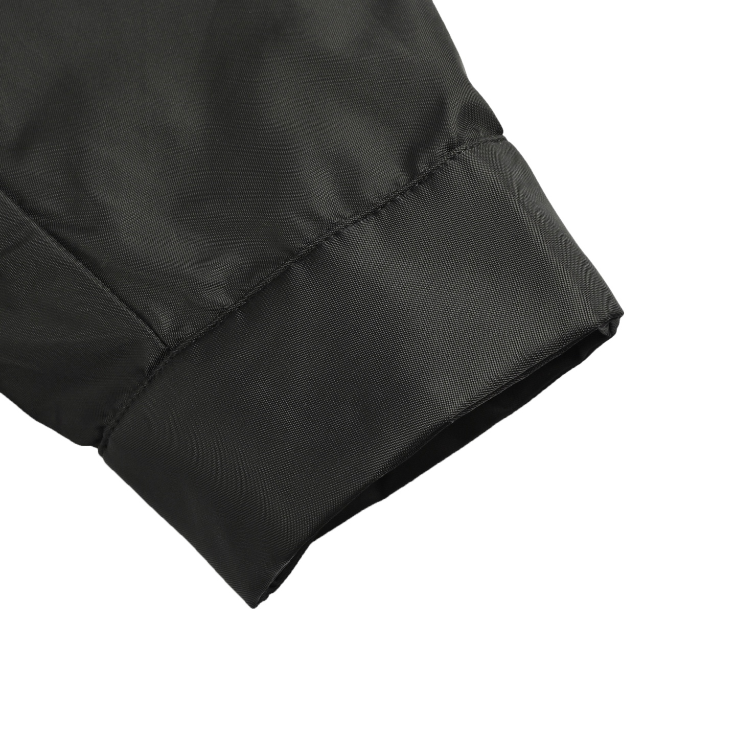 Prada 25Fw back collar triangle logo stand collar jacket