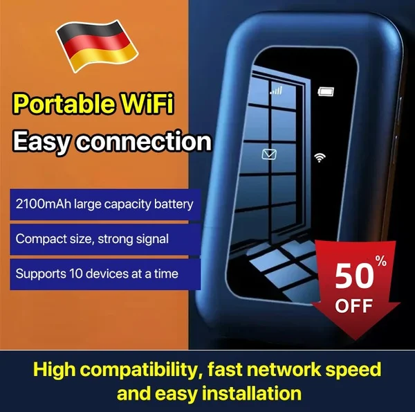 💥49% OFF-Wireless Portable WiFi (BUY 2 GET FREE SHIPPING）