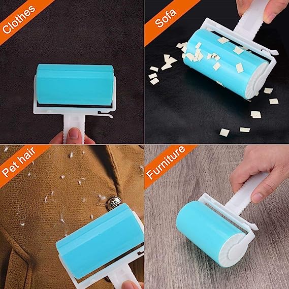 (🔥Last Day 60% OFF)-Washable Sticky Lint Roller Fluff Remover