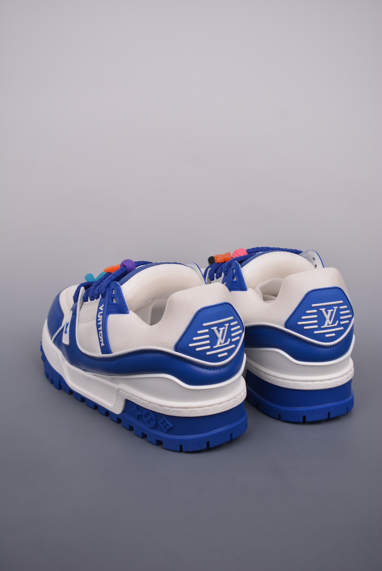 Louis Vuitton Trainer Maxi Low Sneaker Blue White