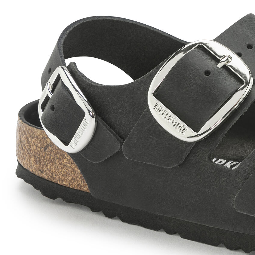 Milano Big Buckle Oiled Leather B-96677