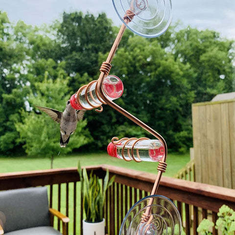 🔥Last Day 50% OFF🔥Geometric Window Hummingbird Feeder🐦BUY 3 GET 2 FREE & FREE SHIPPING
