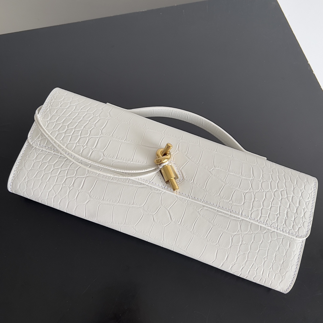 Bottega Veneta Andiamo rare crocodile leather handbag 741511