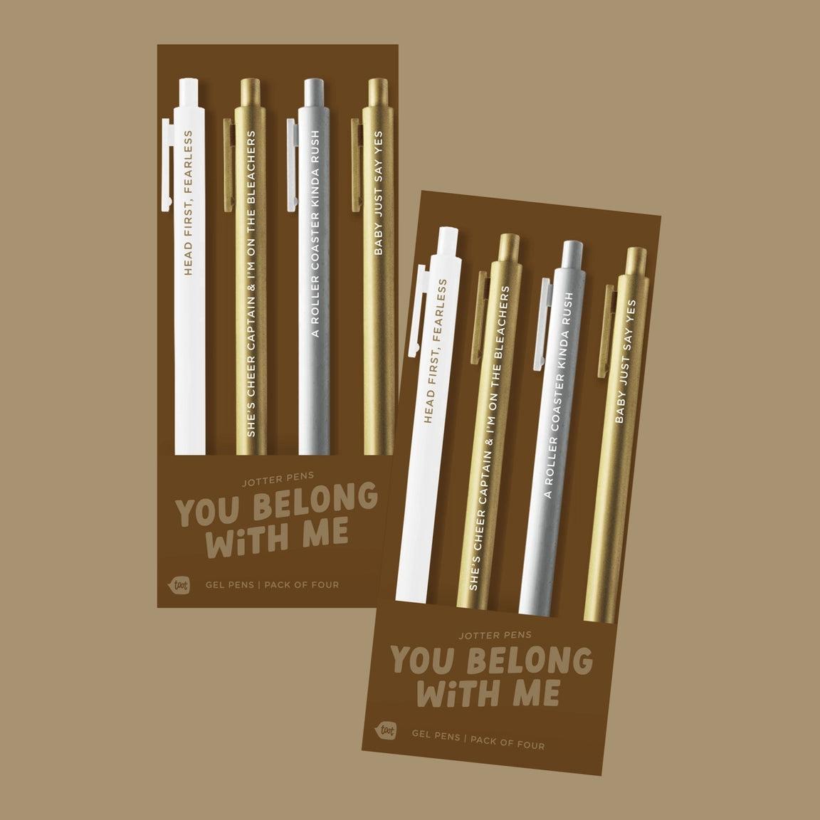 Jotter gel pens (taylor's version)