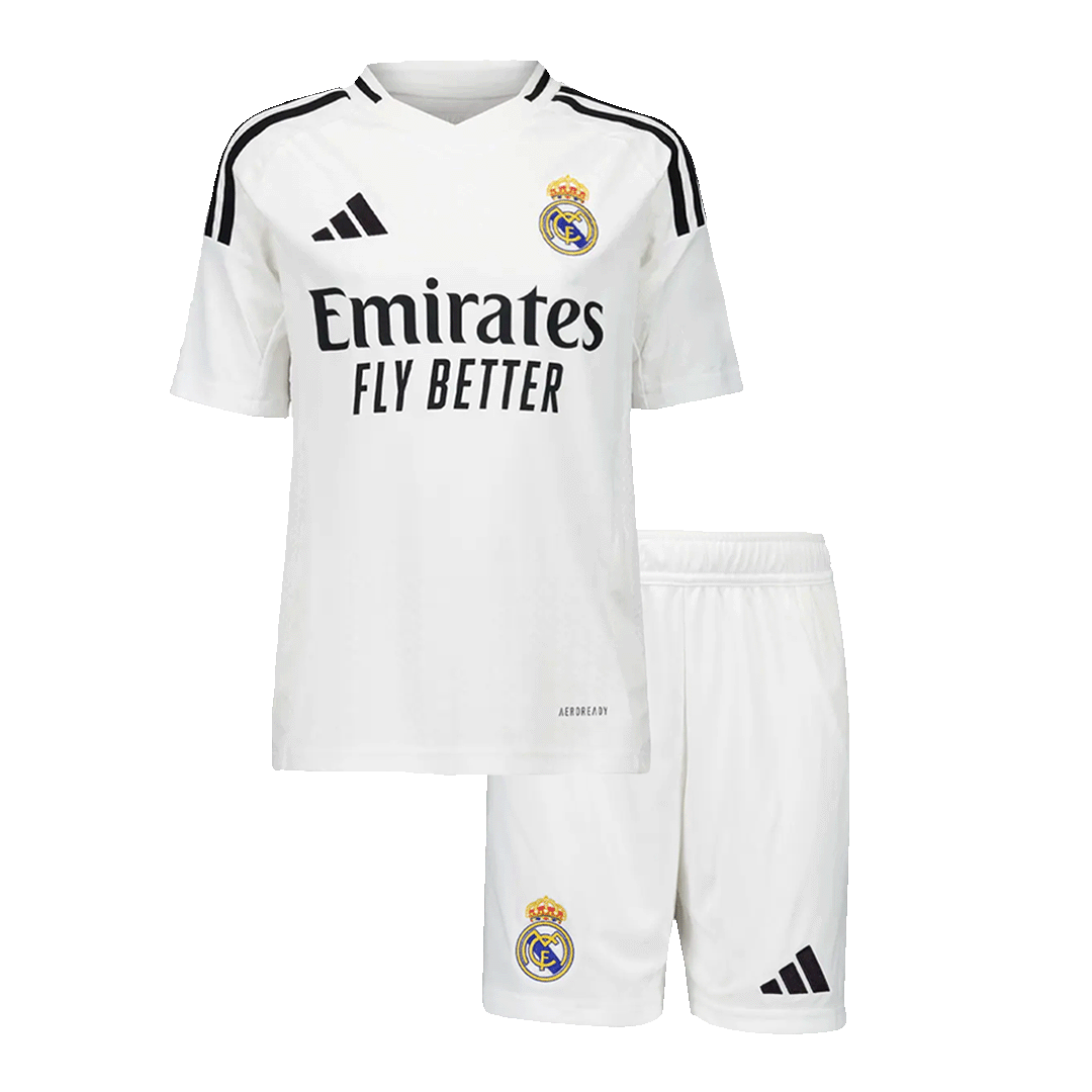 BELLINGHAM #5 Real Madrid Home Kids Football Shirt (Shirt + Shorts) 2024/25