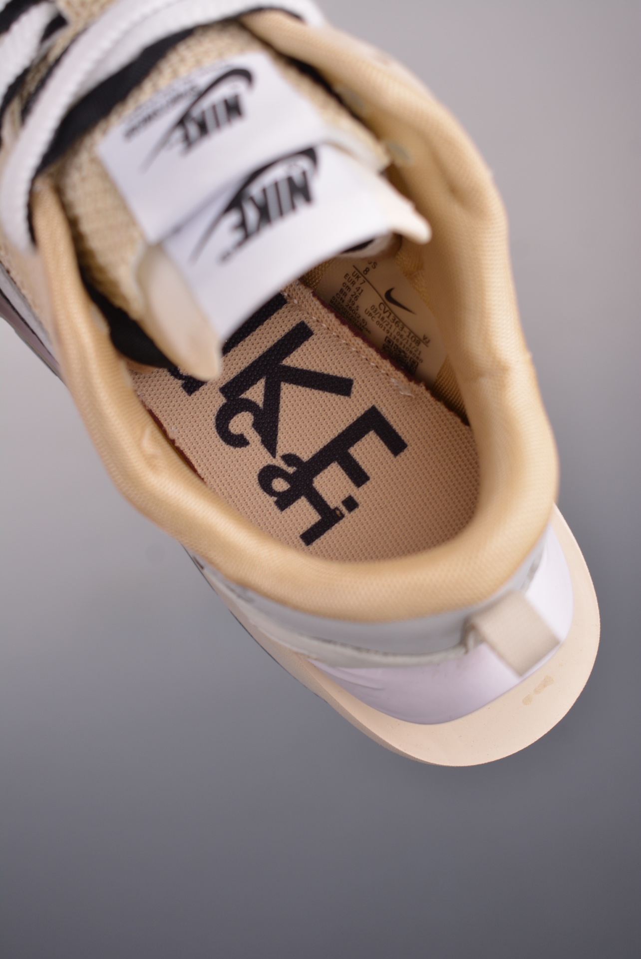 Sacai x Nike VaporWaffle 3.0 Khaki Black CV1363-108