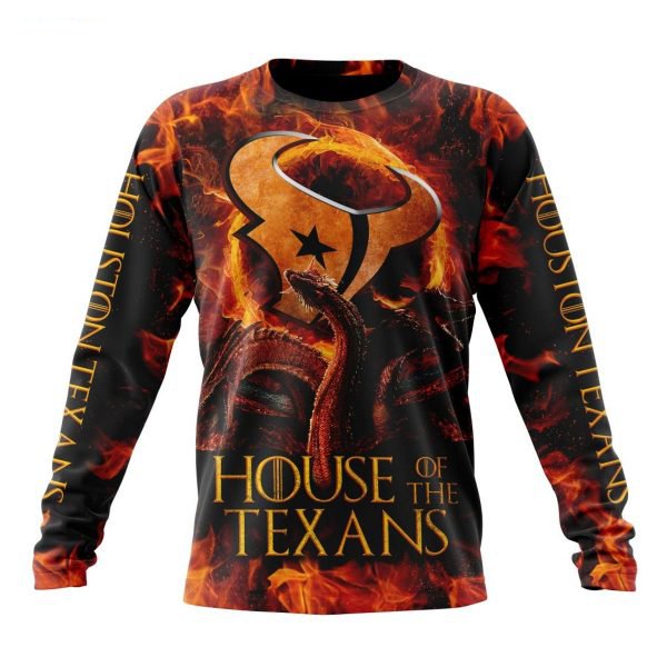 HOUSTON TEXANS GAME OF THRONES – HOUSE OF THE TEXANS 3D HOODIE