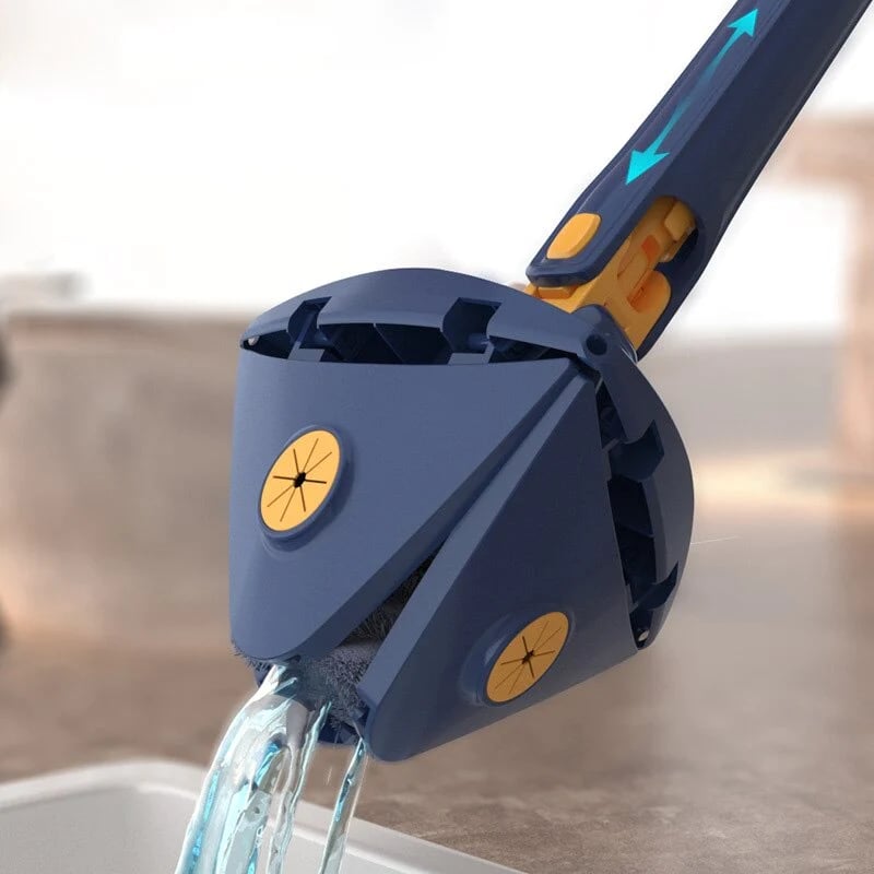 360 Degrees Rotatable Triangle Mop