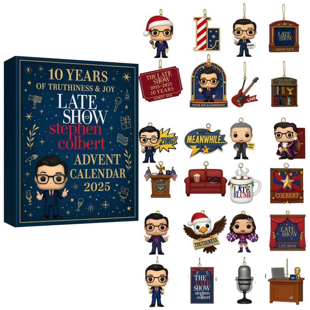 The Late Show with Stephen Colbert 10th Anniversary Advent Calendar