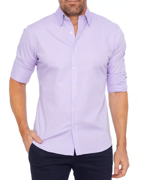 🔥 Last Day 70% OFF 🔥Oxford Stretch Zip Shirt (Buy 2 Free Shipping)
