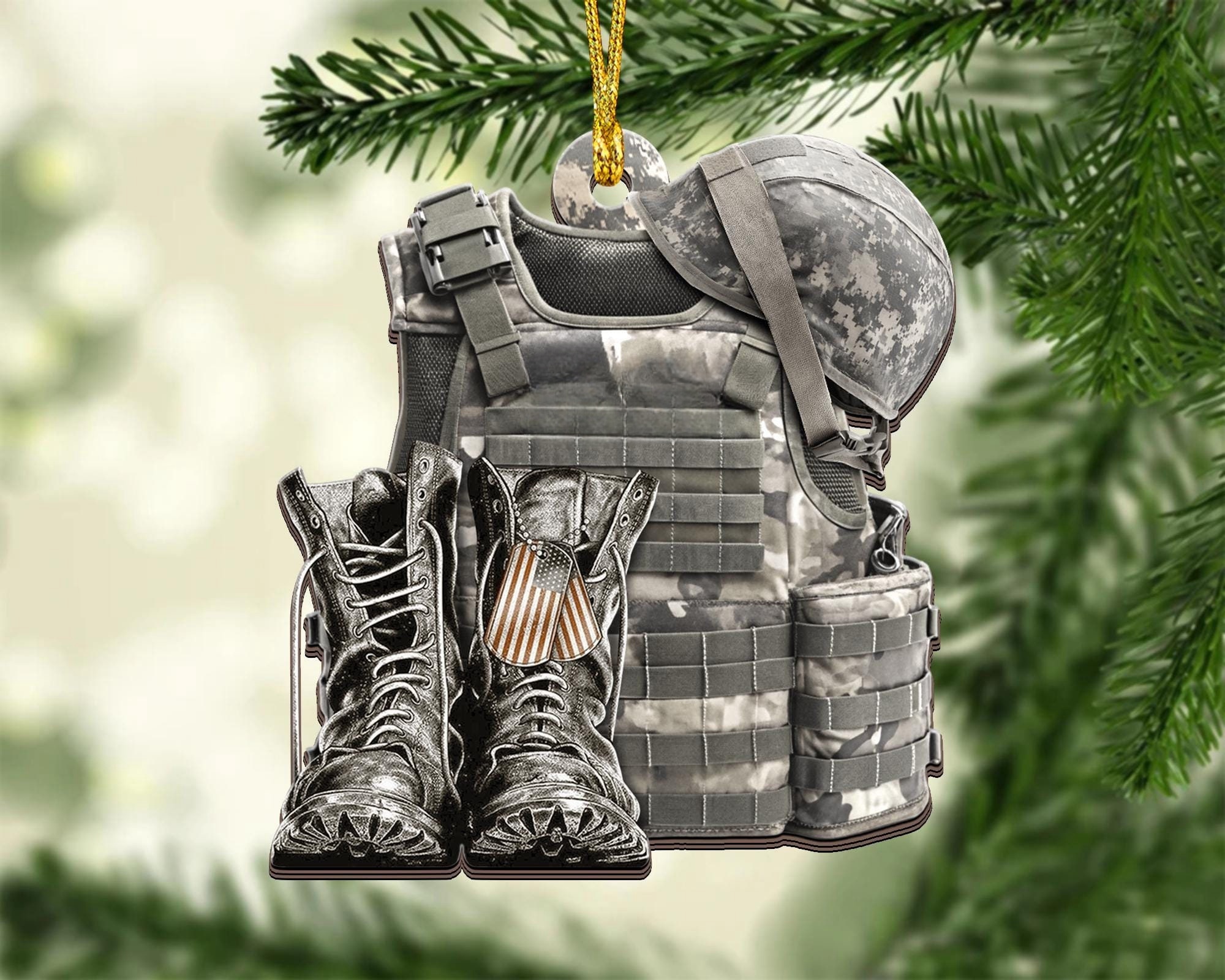 Military Uniform Ornaments