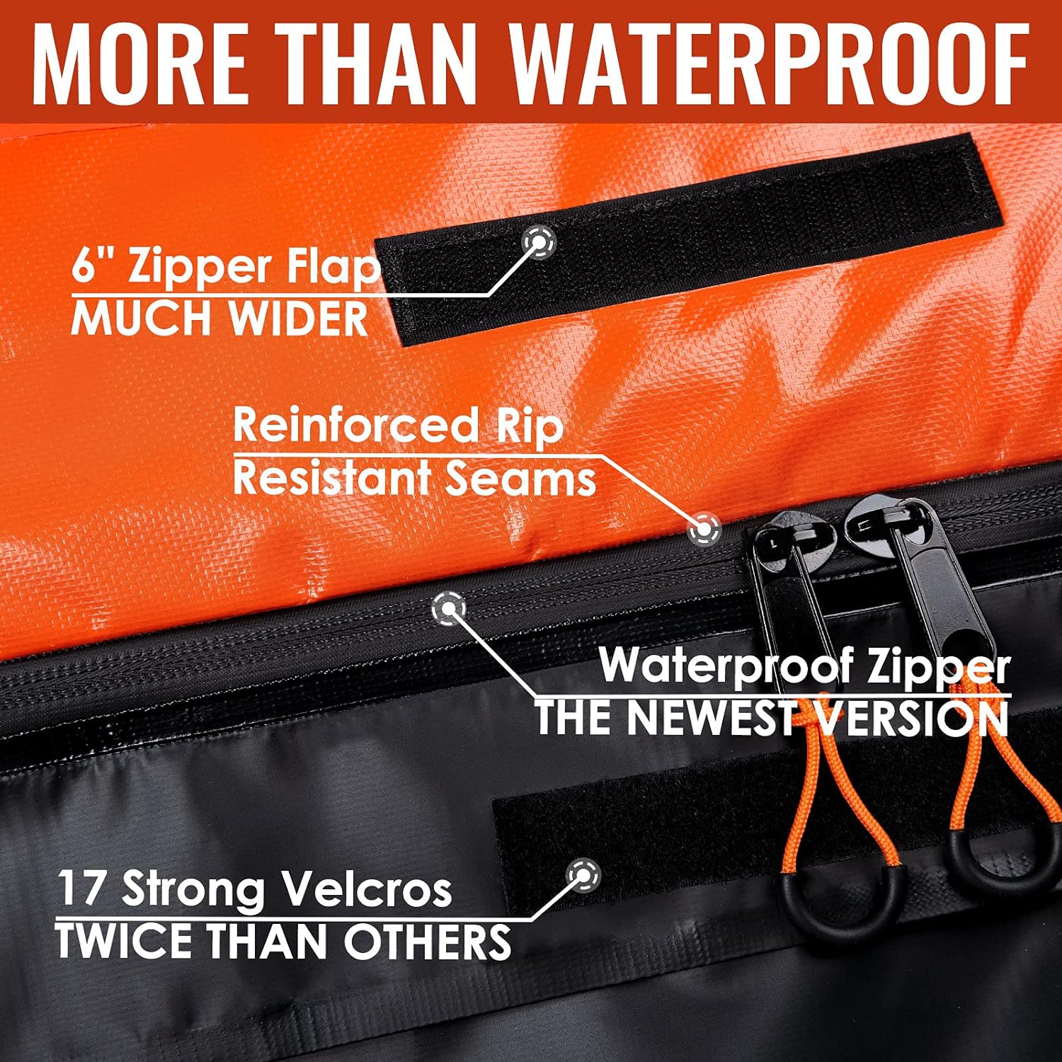 Asinking Car Rooftop Cargo Carrier Bag 21 Cubic Feet 100% Waterproof