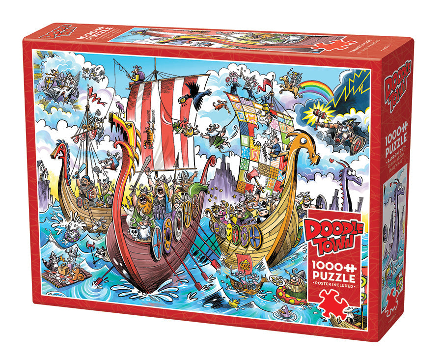 DoodleTown: Viking Voyage | 1000 Piece