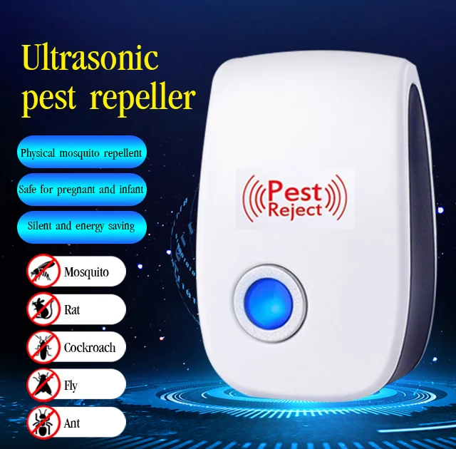 🔥Last Day Promotion-[SAVE 50% OFF]-🦟2023 Upgrated Ultrasonic Pest Repellent for Bugs Roaches Insects Mice Spiders Mosquitoes