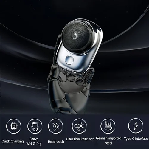 （🔥Father's Day Sale 50% off）Pocket Portable Electric Shave-Buy 2 Get Extra 15% OFF