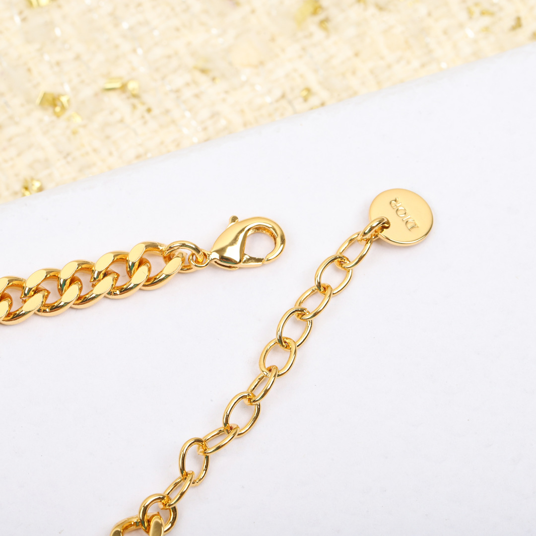 Dior Letter Brand Pearl Bracelet