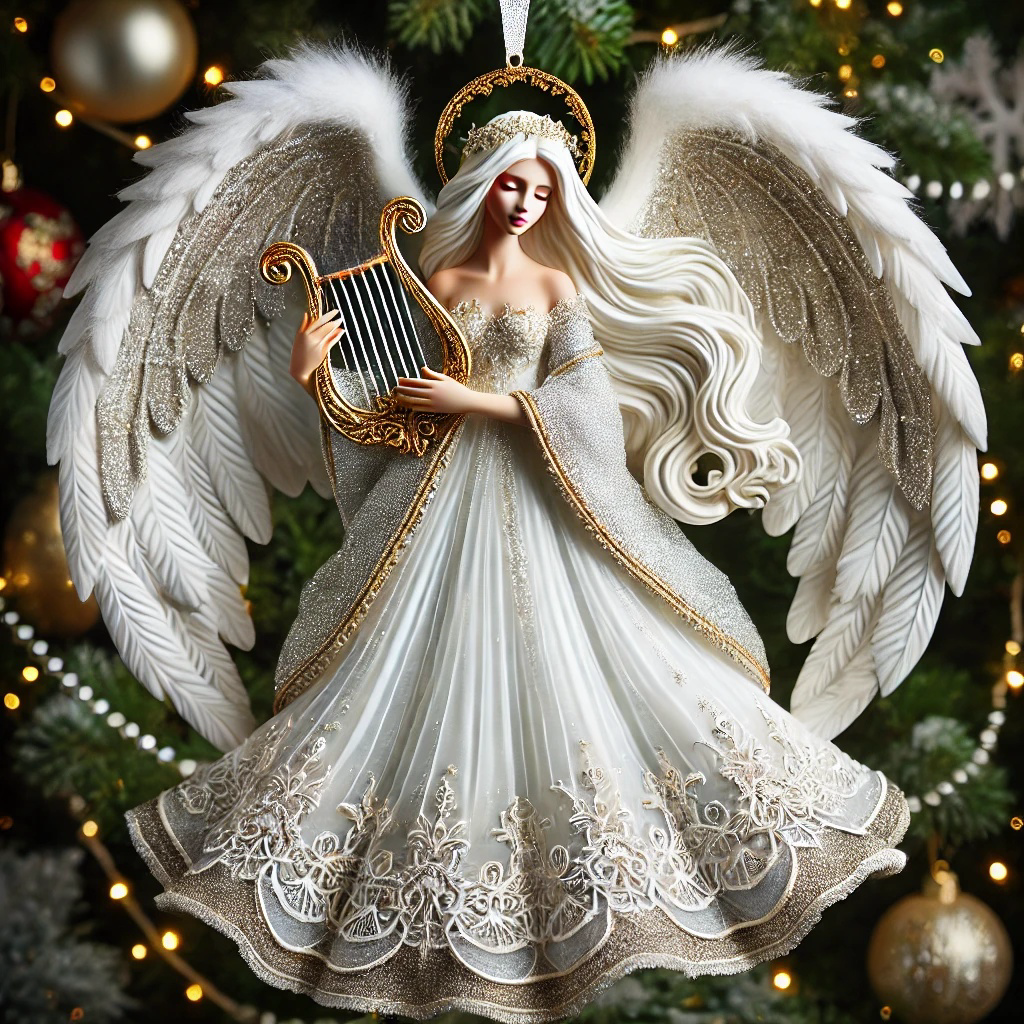 Angel Xmas Tree Ornament