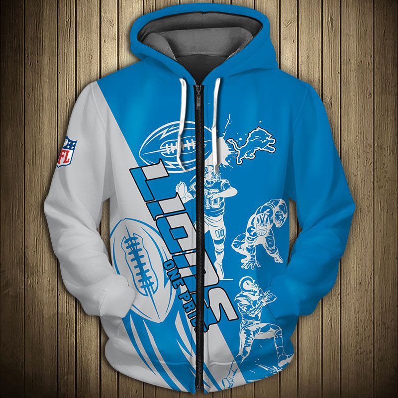 DETROIT LIONS 3D HOODIE  DDLL003