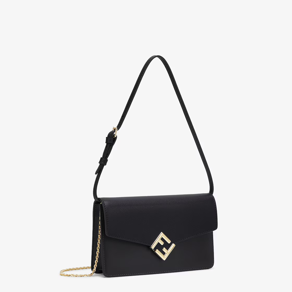 Fendi FF Diamonds Wallet On Chain 8M0488ALV4F0KUR
