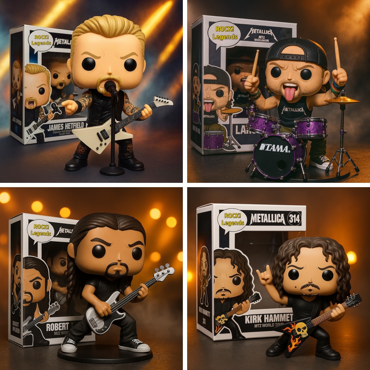 “The Four Horsemen” Set