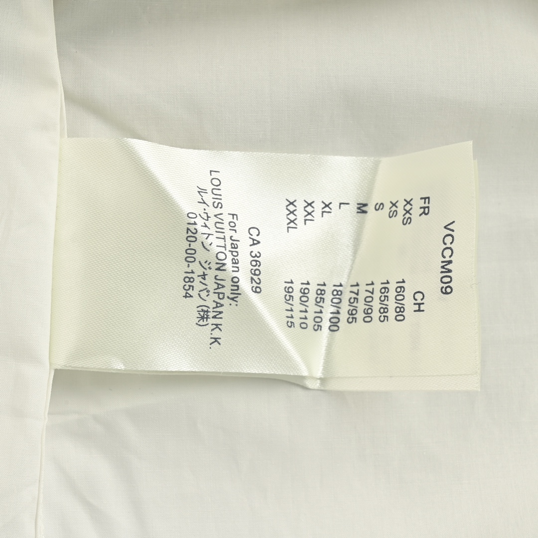 Louis Vuitton 24Fw beaded logo shirt