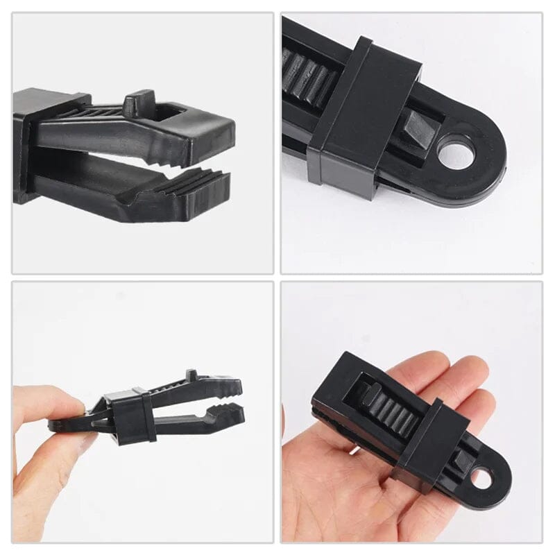 (🔥Last Day Promotion-SAVE 65% OFF)2023 New Tarp Clips Heavy Duty Lock Grip(4 PCS/Set)-BUY 5 GET 5 FREE & FREE SHIPPING