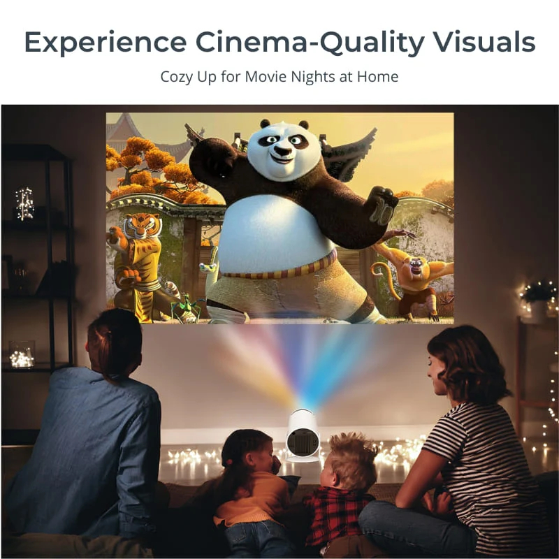 Today's special offer🔥Portable Smart Projector – 4K Home Cinema & Outdoor Projector