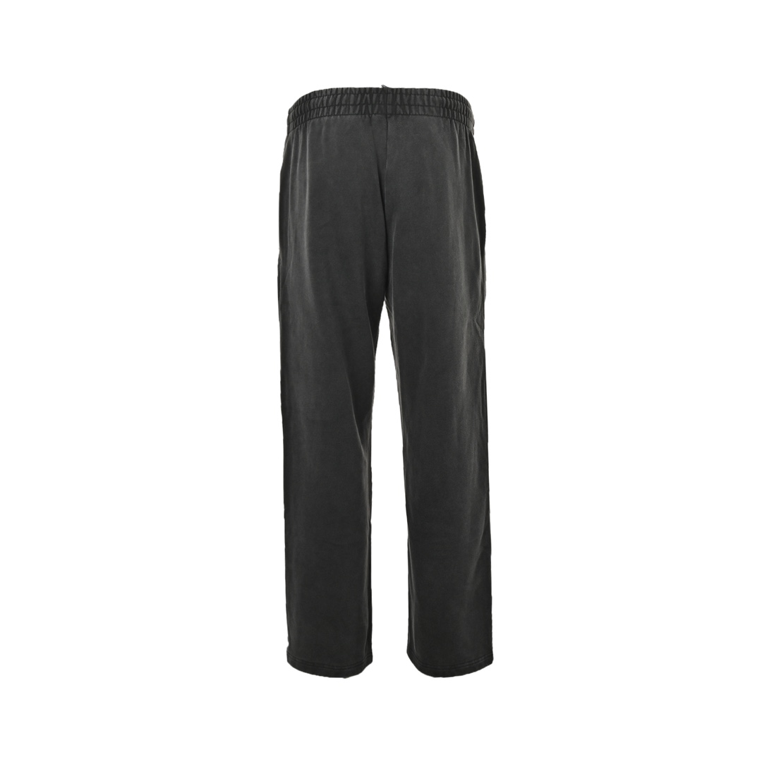 Balenciaga 24Fw heavy washed distressed double B embroidered suit trousers