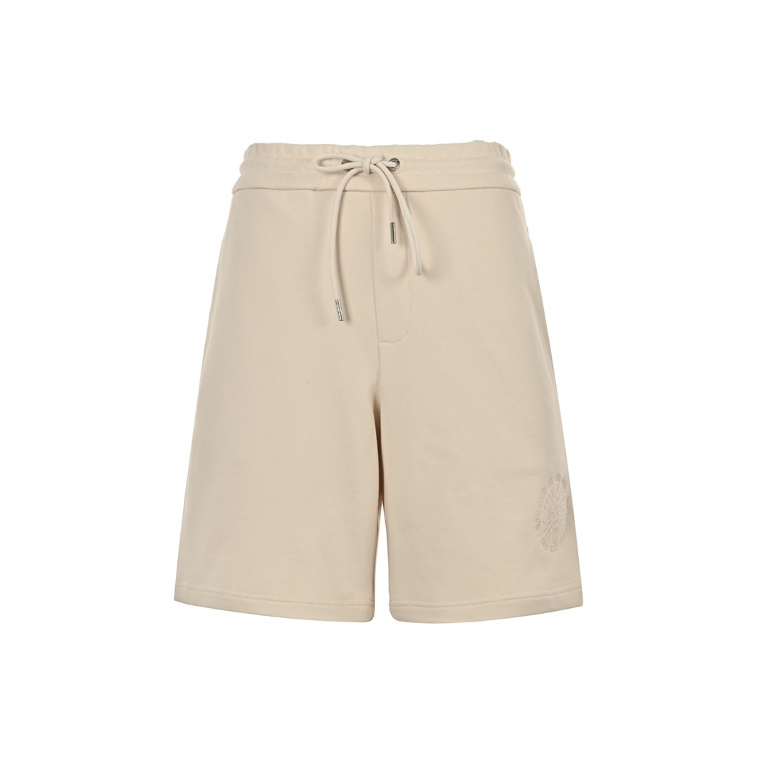 Moncler 24ss Valentine's Day limited edition embroidered cotton shorts